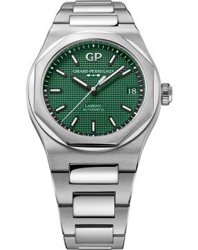 Girard Perregaux Laureato  81010-11-3153-1CM certified Pre-Owned watch