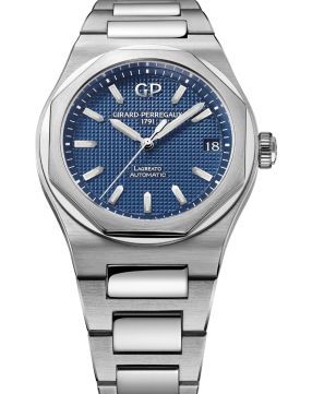 Girard Perregaux Laureato  81010-11-431-11A certified Pre-Owned watch